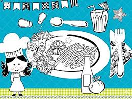 Paper Placemat 35 x 45 cm Kids